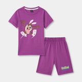 Looney tunes printed Tee shirt and shorts for kids