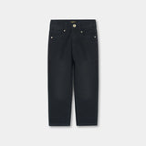 bluish Black plain denim jeans for boys