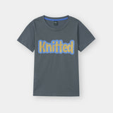 KNITTED printed Tee shirt for kids
