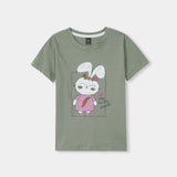 Funny bunny printed Tee shirt for kids
