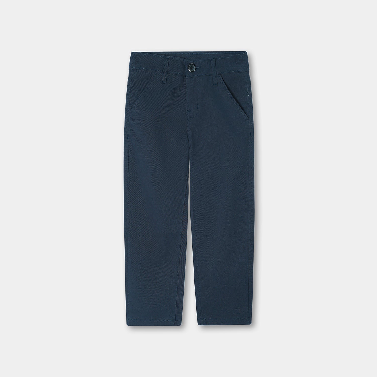 Blue cotton cross pocket jeans for boys