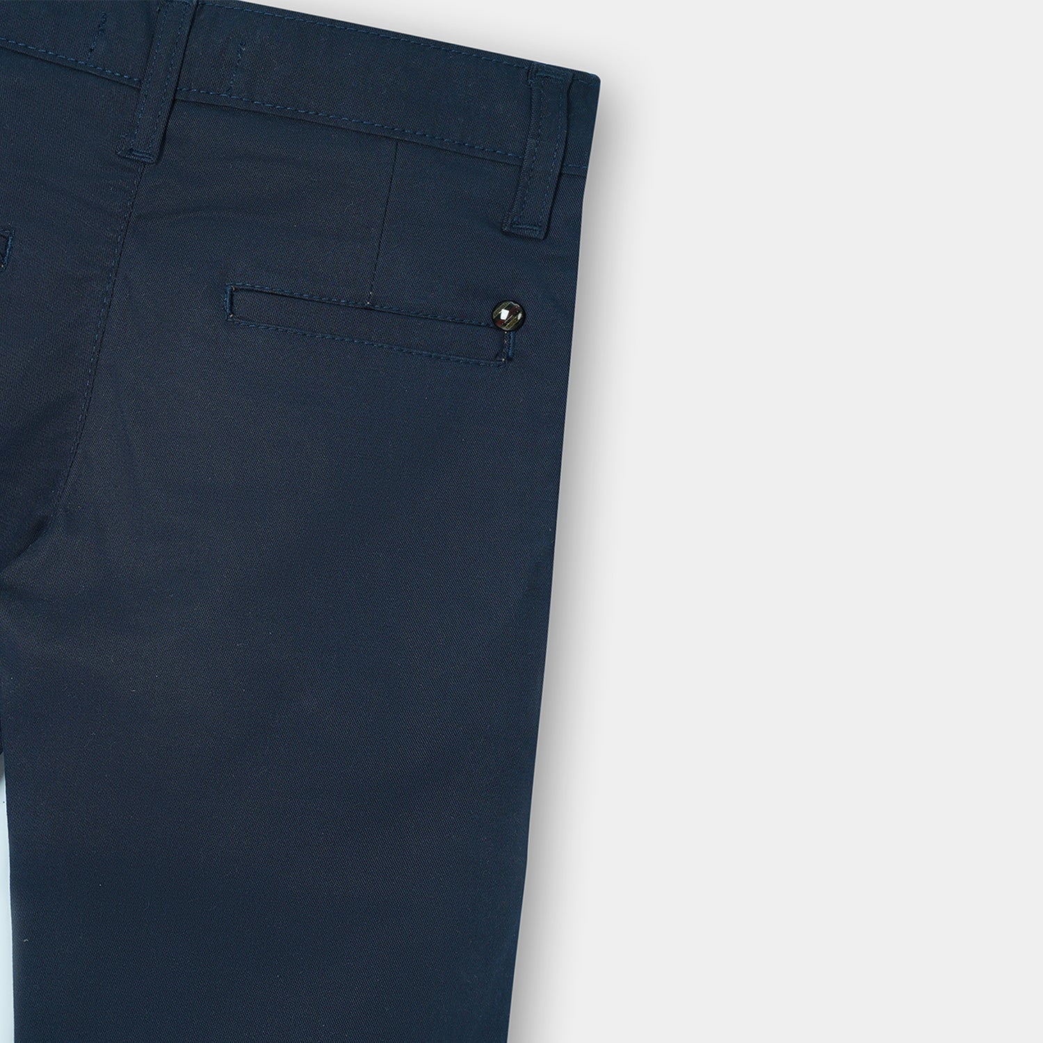 Blue cotton cross pocket jeans for boys