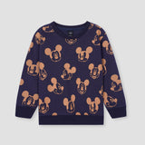 Mickey all over Printed Sweatshirt in fleece for Kids