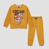 Chicago Bulls printed suit in fleece For Kids