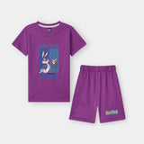 Bunny printed Tee shirt and shorts for kids