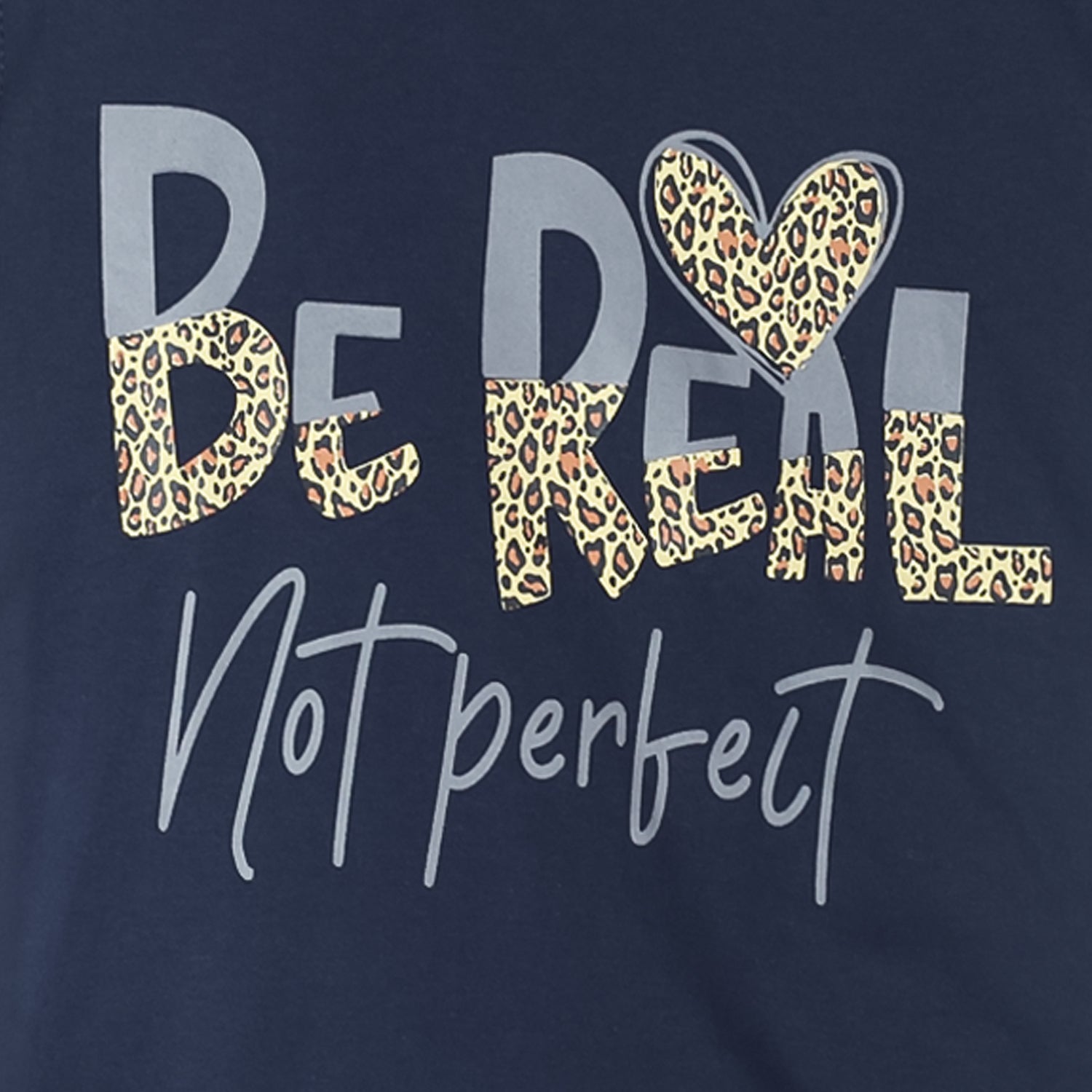 Kids Soft Cotton Be Real Printed T-Shirt