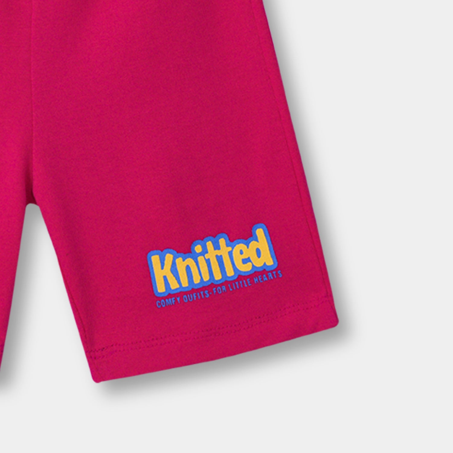 Sweet girl printed Tee shirt and shorts for kids