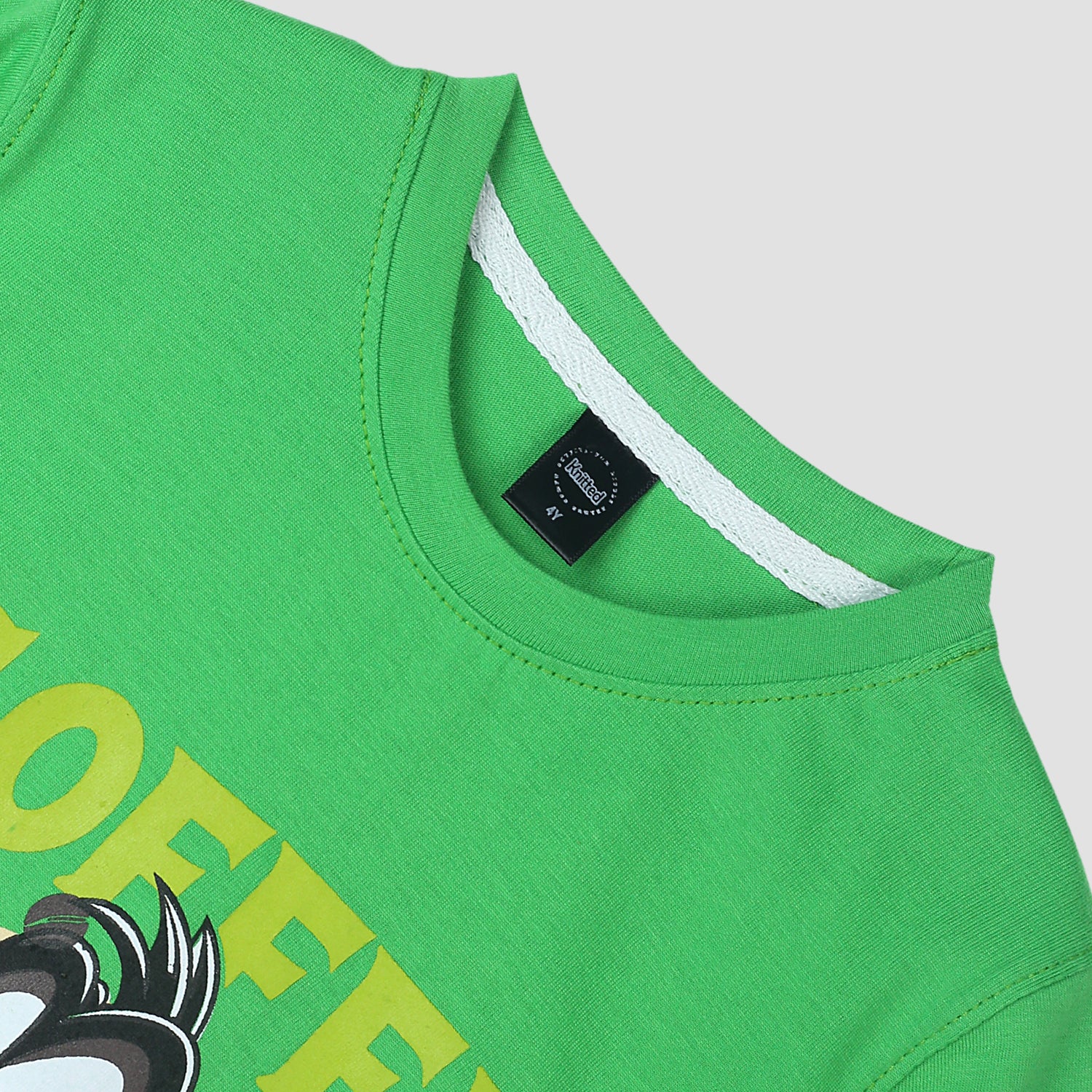 Kids Soft Cotton Animated Printed T-Shirt
