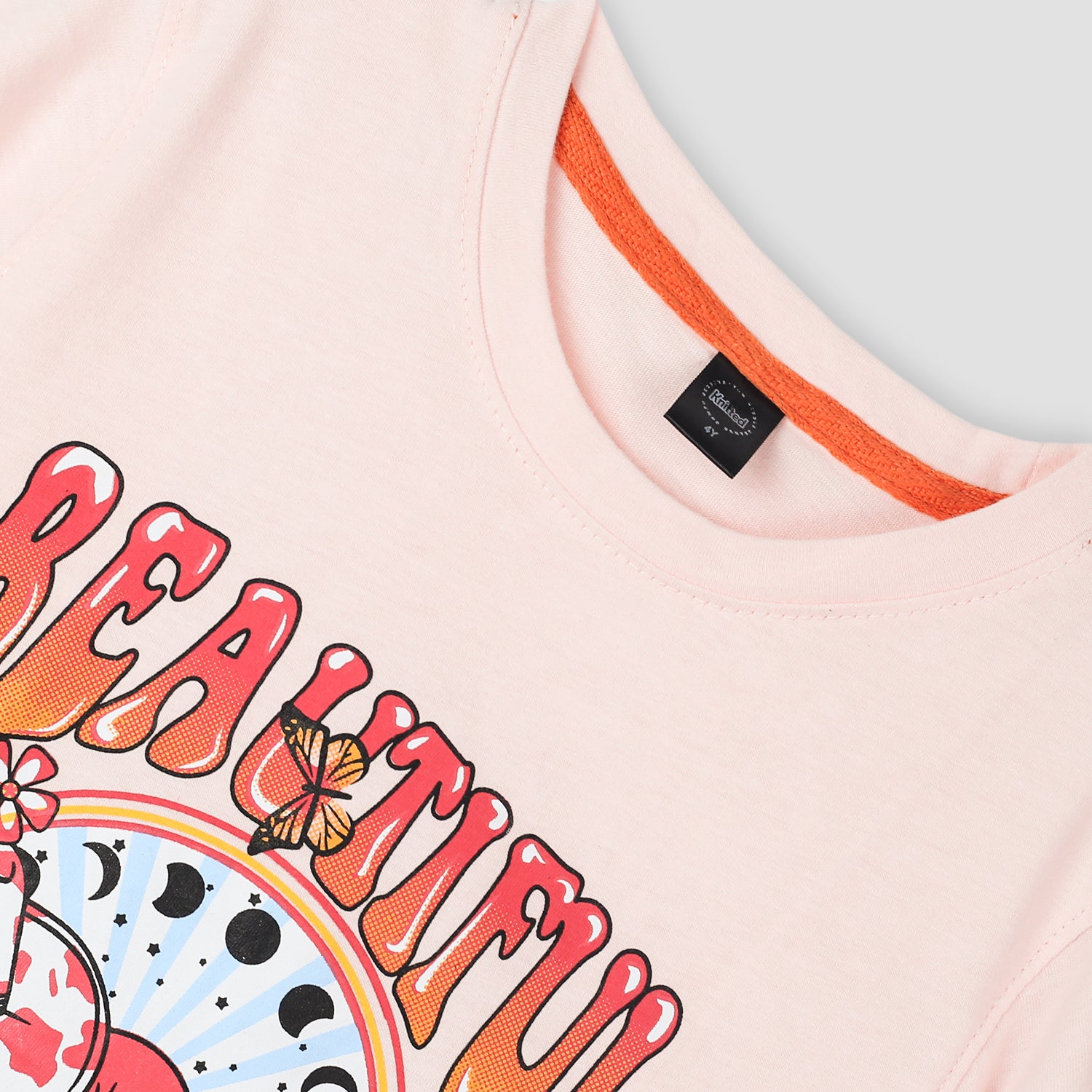 Kids Soft Cotton Animated Printed T-Shirt