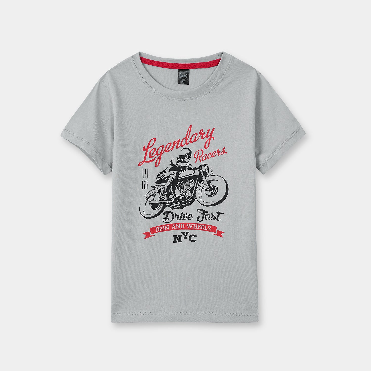 Legendary racers printed Tee and shorts For Kids