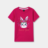 Sweet girl printed Tee shirt and shorts for kids