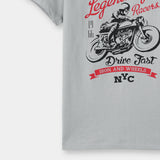 Legendary racers printed Tee and shorts For Kids