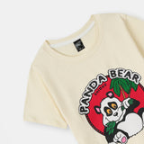 Panda bear printed Tee shirt for kids