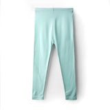 Turquoise color summer tights for kids.