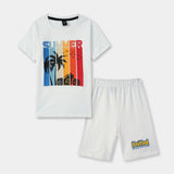 Summer printed Tee and shorts For Kids