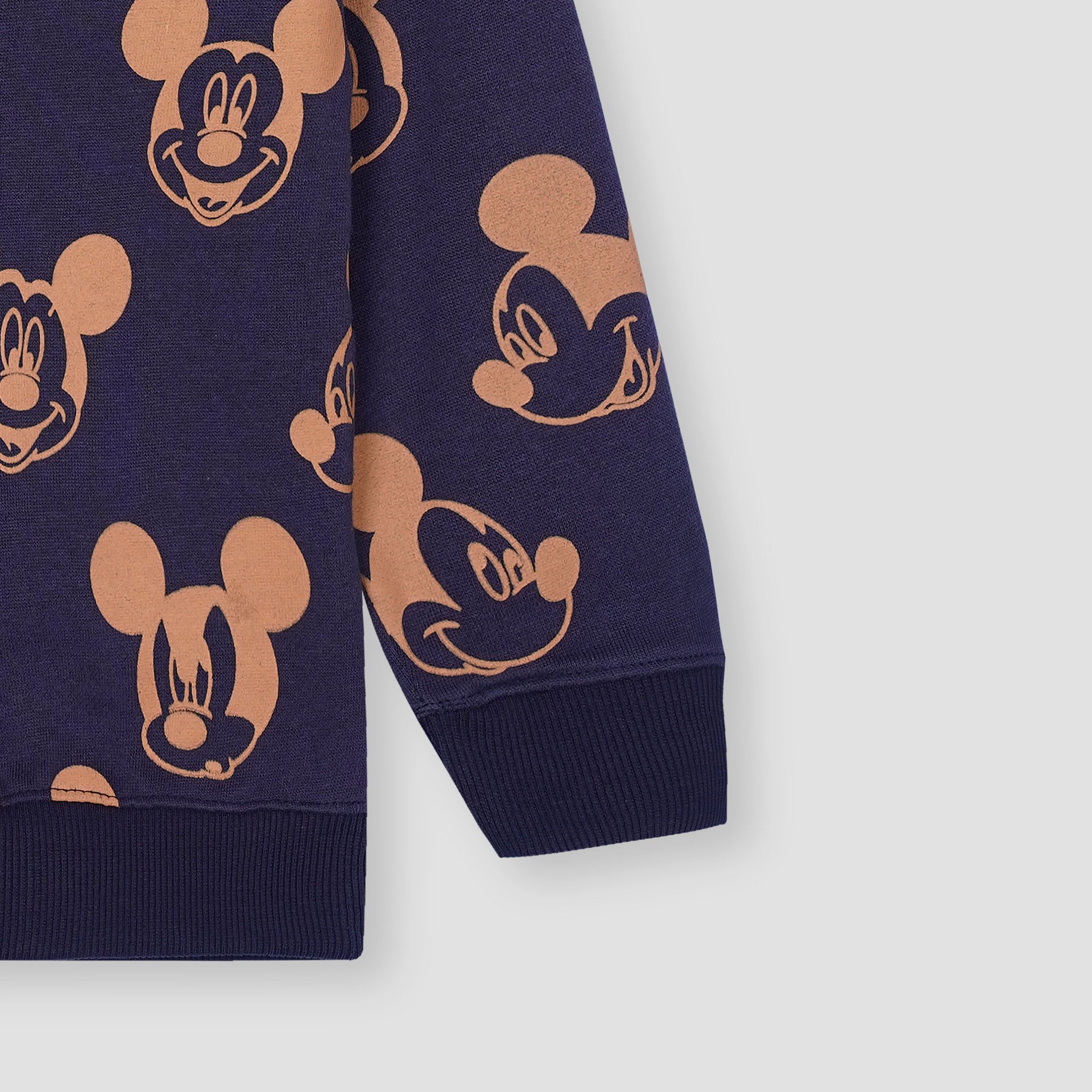 Mickey all over Printed Sweatshirt in fleece for Kids
