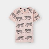 Tiger printed Tee shirt and shorts For Kids