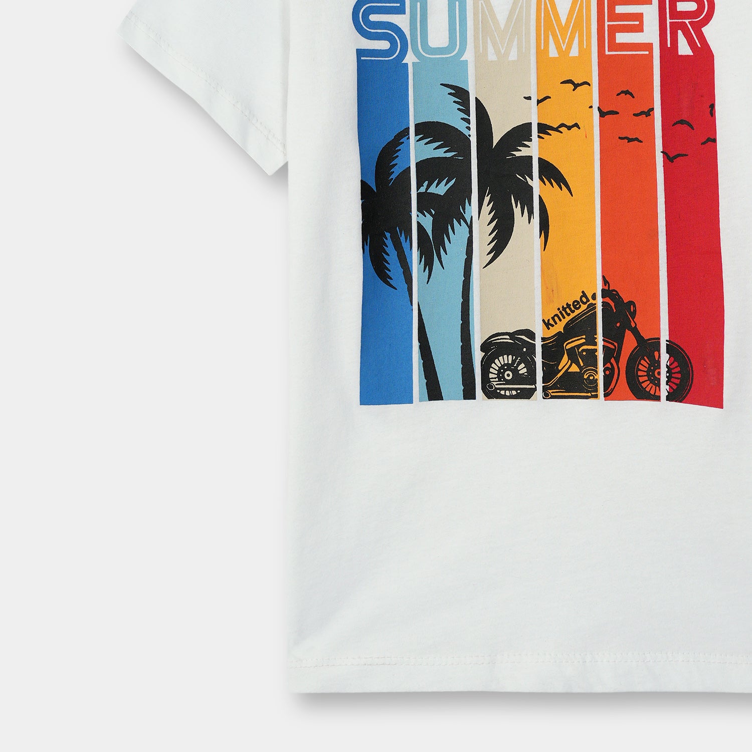 Summer printed Tee and shorts For Kids