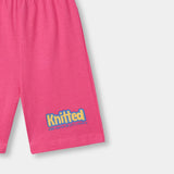 Love kitty printed Tee shirt and shorts for kids