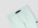Steel grey 4 pocket trouser in fleece fot kids