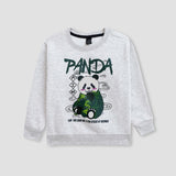 Panda printed suit in fleece For Kids