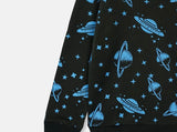 Space warrior all over Printed Sweatshirt in fleece for Kids