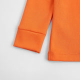 Orange inner ( mock neck ) for kids.
