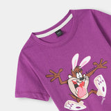 Looney tunes printed Tee shirt and shorts for kids