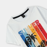 Summer printed Tee and shorts For Kids
