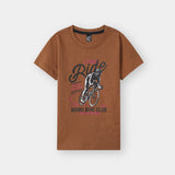 Road bike club printed Tee shirt and shorts For Kids