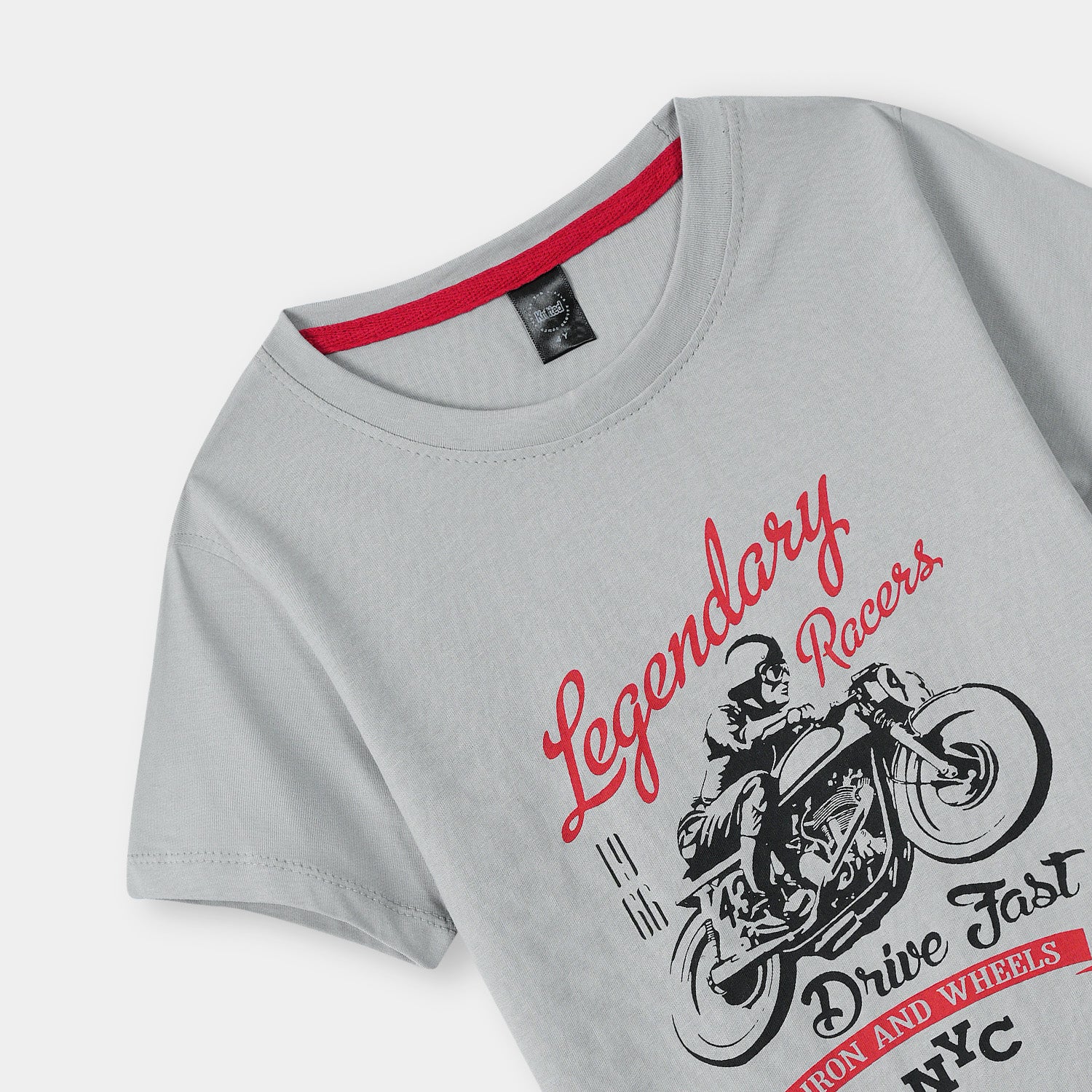 Legendary racers printed Tee and shorts For Kids