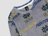 Irish all over Printed wool sweatshirt  for Kids
