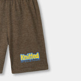 Panda inner peace printed Tee and shorts For Kids