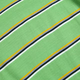 Green Stripes Sporty Tee For Kids