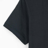 SOLID Black color basic tee for Women