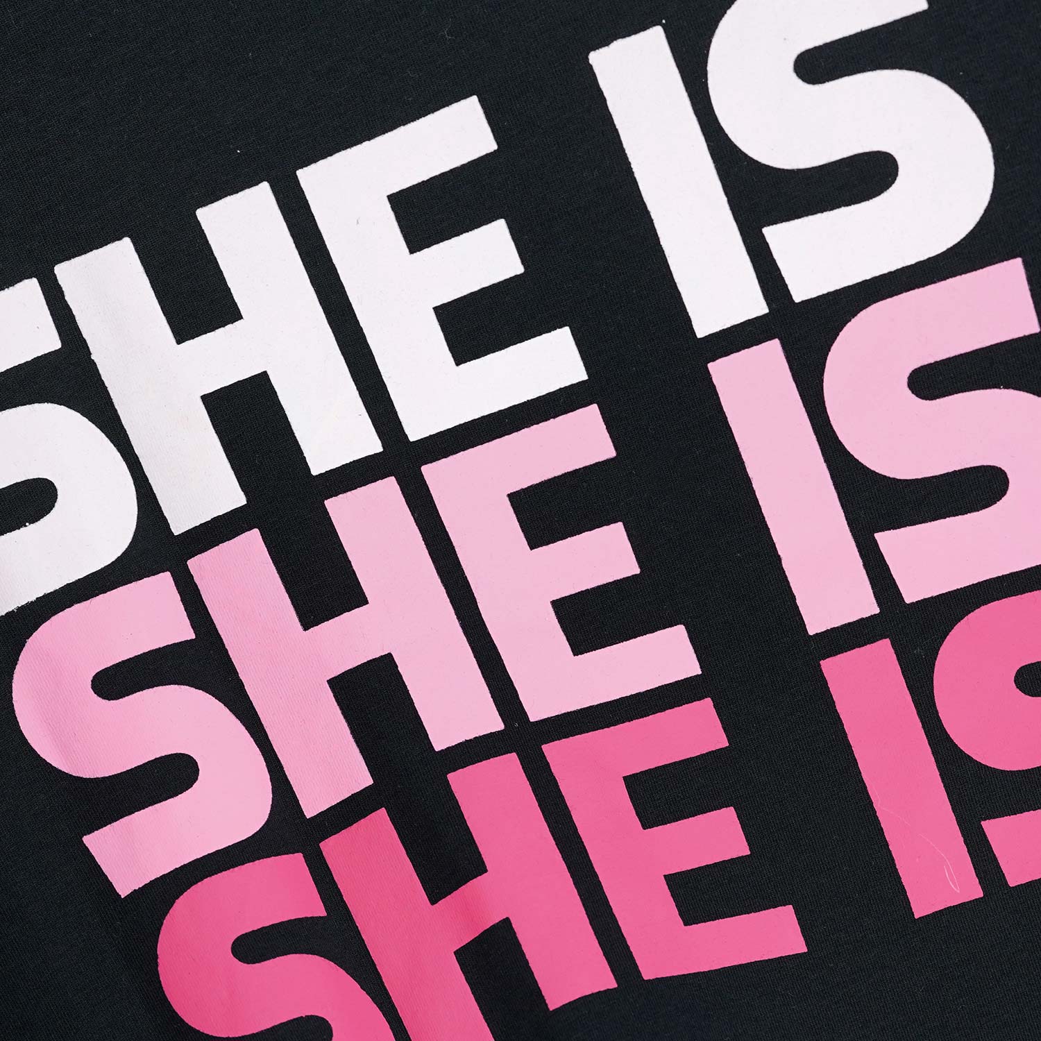 SHE IS printed tee for Women