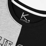 Two tone California printed tee for Women