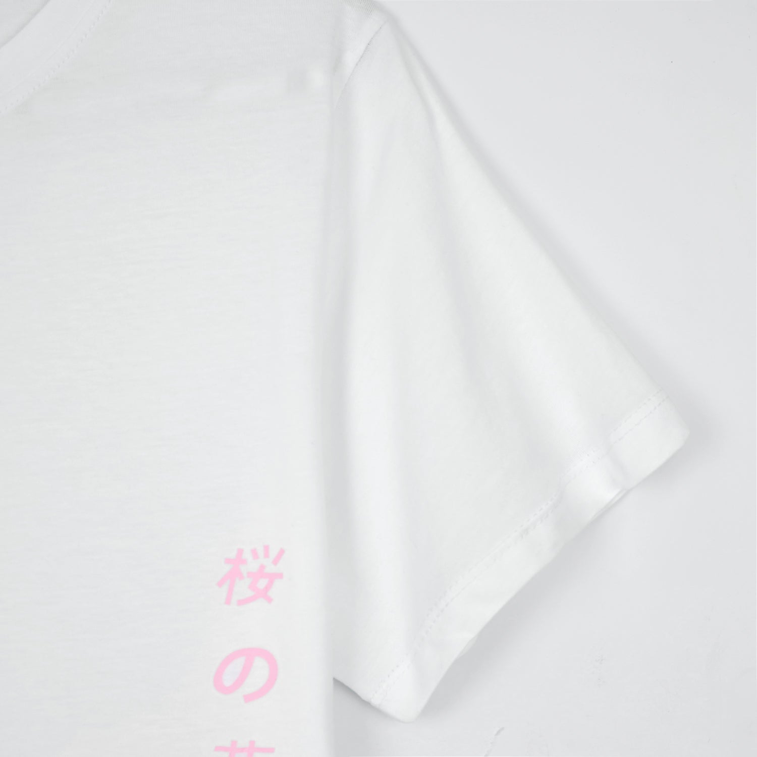 Pink Flower print oversized tee for Women