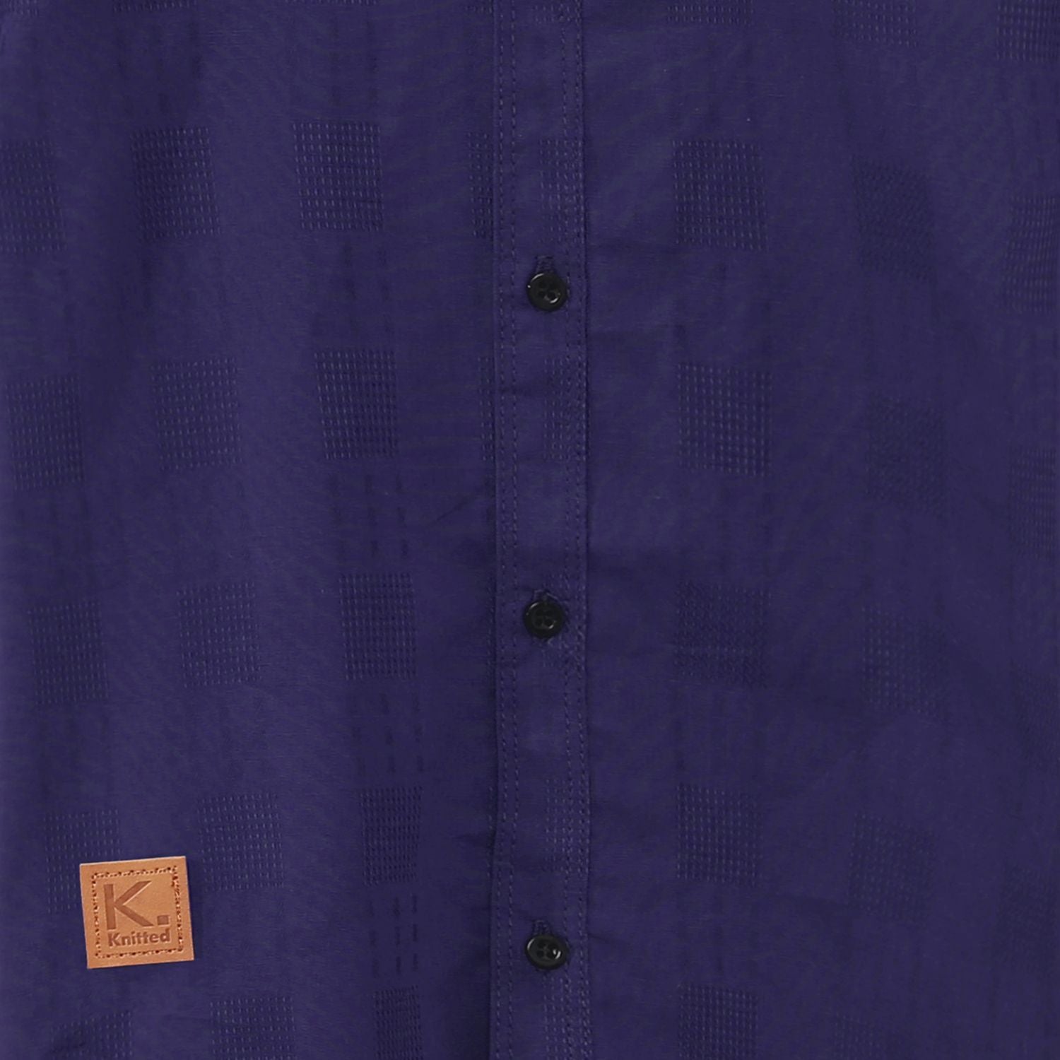 Boy Navy Blue Soft Cotton Half Sleeve Blue Casual Shirt